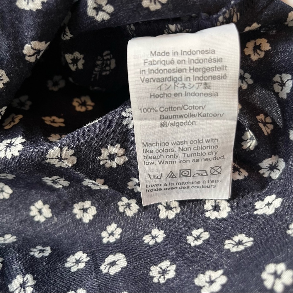 J. Crew Tie Front Blouse XXS - Picture 5 of 6